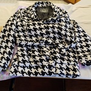 Last Kiss Houndstooth Jacket - SOLD